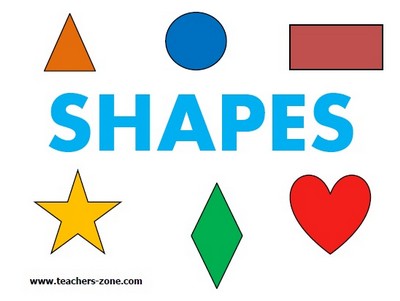 SHAPES FLASHCARDS - Teacher's Zone